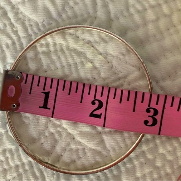 Pink Blue & Yellow Silver Structured Bracelets |OS - Picture 4 of 4